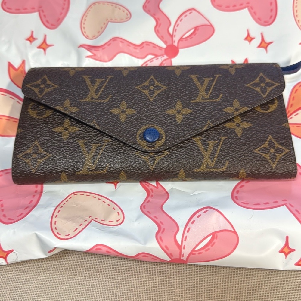 Louis Vuitton Brown Monogram Envelope Wallet